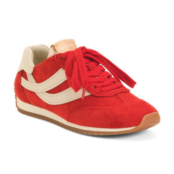 VINCE Suede Oasis Runner Sneakers - Picture 1 of 3